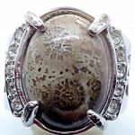 Cincin Batu Akik Kembang Saruta RS531