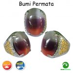 Batu Cincin Akik Mata Kucing 3 Warna Model B 1
