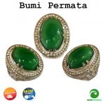 Batu Cincin Permata Green Aventurine Natural Quartz 1