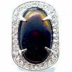 Cincin Batu Akik Bapang Ludru RS518