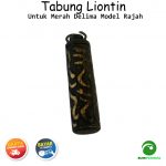 Liontin Tabung Untuk Merah Delima Model Rajah