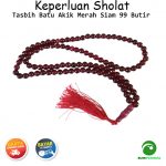 Tasbih Batu Akik Merah Siam 99 Butir 3
