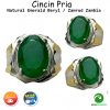 Batu Cincin Natural Emerald Beryl Zambia
