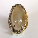 Cincin Batu Akik Pandan Sisik Betik Sedikit Kode 688 2