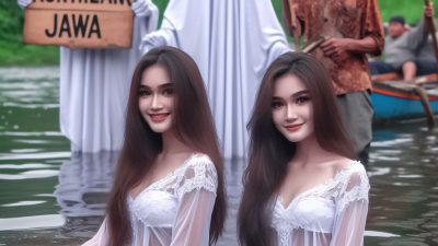 Kala Dan Sari, 2 Kuntilanak Yang Sering Mandi Di Sungai