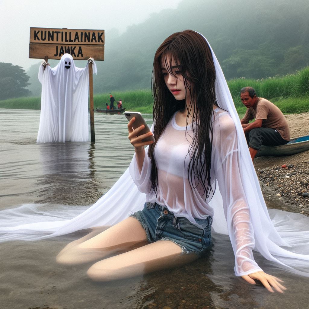 Laras, Kuntilanak Yang Suka Bermain Air