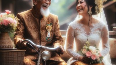 Kisah Cinta Pak Jaya Dan Anisa Sang Gadis Desa