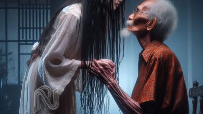 Kisah Hantu Sadako Dan Kakek Tua