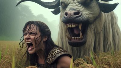 Peperangan Wonder Women Dan Siluman Domba