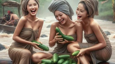 Memperbaiki-Kesehatan-Kulit-dan-Rambut-Wanita-dengan-Timun