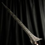 Keris Tilam Sari Pamor Kenanga Ginubah Tangguh Tuban Pajajaran Sepuh Kuno (3)