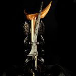 Keris Tilam Upih Pamor Udan Mas Ori Tangguh Mojopahit Abad XIII Kuno (9)