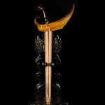 Keris Carito Keprabon Luk 11 Kinatah Emas Panji Wilis Tangguh Mataram Era Sultan Agung Kuno (6)