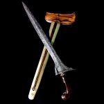 Keris Jalak Sumelang Gandring Pamor Bonang Rinenteng Tangguh PB Sepuh (4)