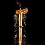 Keris Lar Ngatap Pamor Ngulit Semangka Tangguh Mataram Era Kartasura Sepuh Kuno (6)