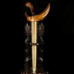 Keris Pandawa Cinarito Luk 5 Pamor Melati Sinebar Tangguh Mataram Era Amangkurat Kuno (7)