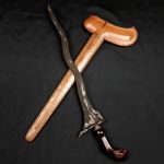 Keris Pulanggeni Luk 5 Pamor Ceprit Tangguh Majapahit Abad XIV Sepuh Kuno (7)