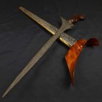 Keris Sinom Pamor Wahyu Tumurun Tangguh Mataram HB Sepuh Kuno (4)