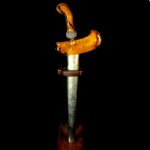 Keris Tilam Sari Pamor Junjung Derajat Tangguh Tuban Era Mataram Sepuh Kuno (4)