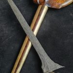 Keris Tilam Upih Pamor Ganggeng Kanyut Tangguh Tuban Era Mataram Kuno (3)
