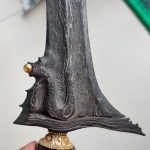 Keris Naga Tapa Ngemut Emas Pamor Segoro Muncar Tangguh Demak Bintoro Kuno (1)