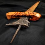 Keris Sengkelat Luk 13 Pamor Beras Wutah Tangguh HB V Srimanganti Kuno (4)
