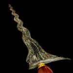 Keris Sengkelat Luk 13 Tangguh Mataram Sultan Agung Abad XVI Kuno (2)