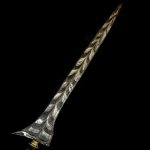 Keris Tilam Upih Pamor Ron Genduru Sungsang Tangguh Tuban Mataram Kuno (1)