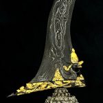 Keris Nogo Siluman Luk 7 Kinatah Emas Pamor Segoro Muncar Tangguh Mataram Sepuh Kuno (2)