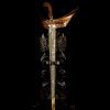 Keris Singo Barong Damar Murup Kinatah Emas Tangguh Mataram Era HB V Sepuh Kuno (6)