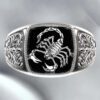 Cincin Zodiak Scorpio - Cincin Pria Wanita (3)