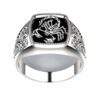 Cincin Zodiak Scorpio - Cincin Pria Wanita (4)