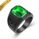 Cincin DIamond Kotak Ikat Titanium Hitam